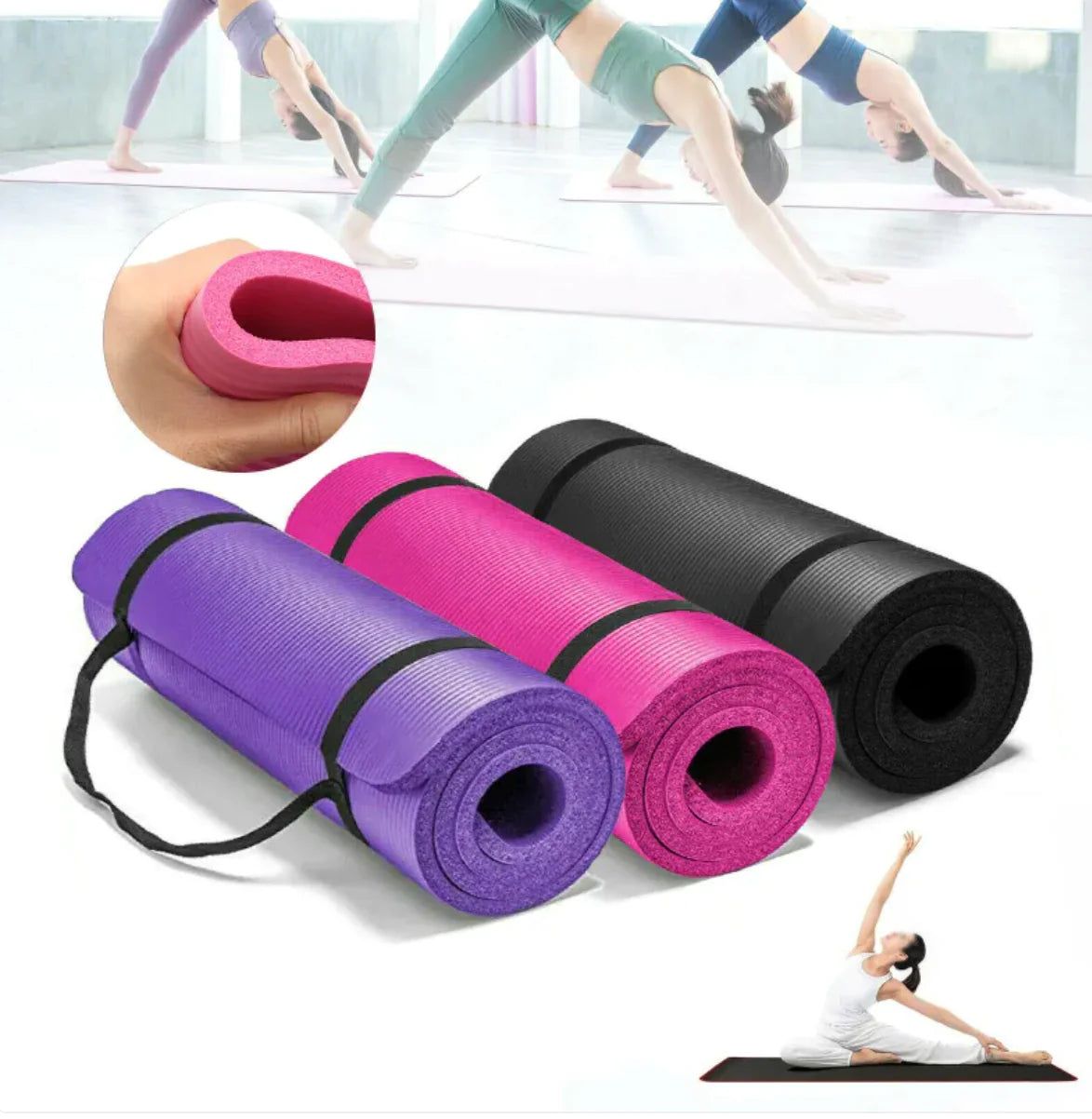 Widened Non-slip Fitness Mat